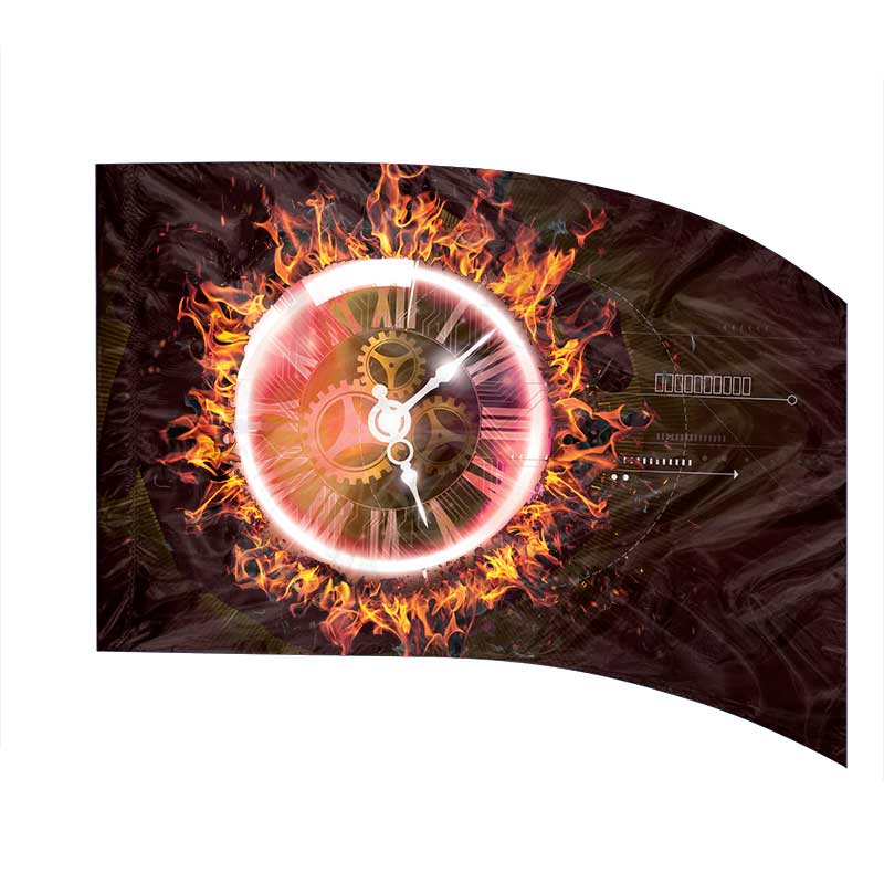 Banderas digitales hechas a medida: Estilo 1851